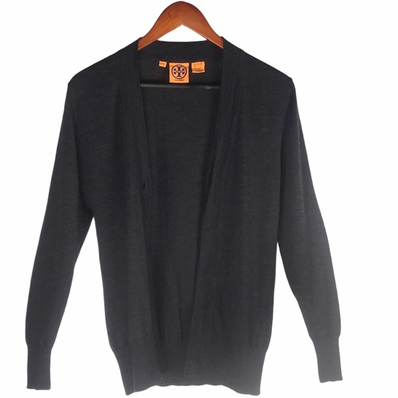 Tory Burch Sweaters - Tory Burch Gray Cardigan Sweater